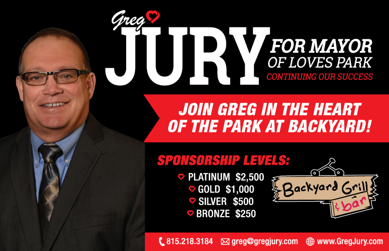 Join Greg in the Heart of the Park at Backyard!